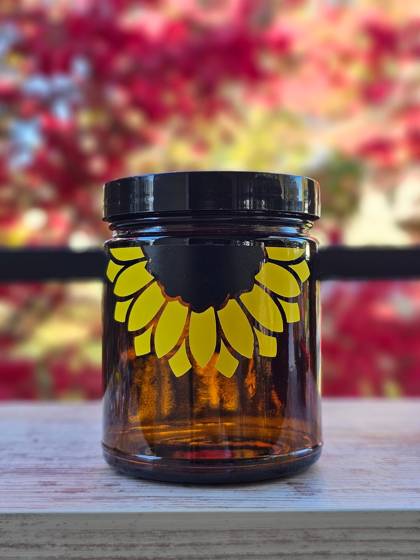 Sunflower "Junk" Jar